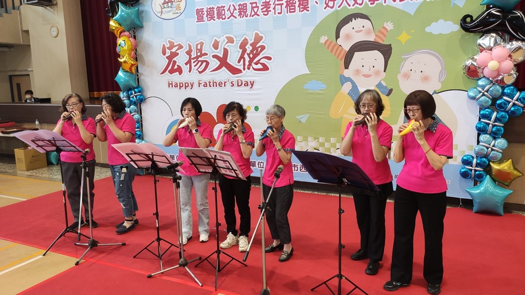 忠明社區發展協會悅耳陶笛演奏2